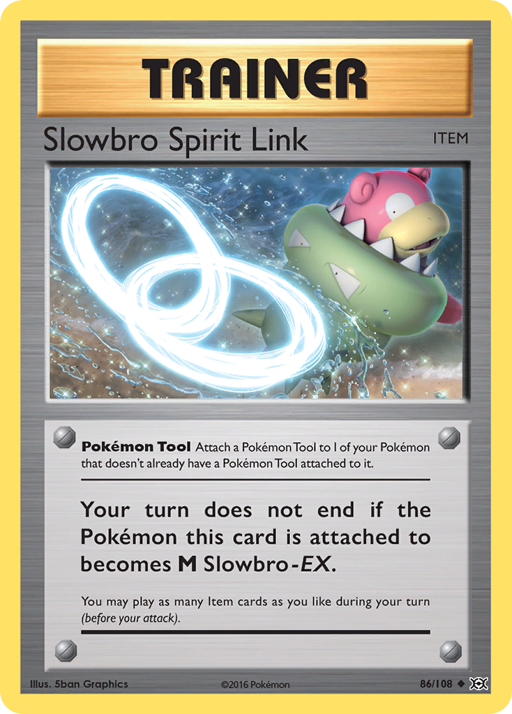 Slowbro Spirit Link (86/108) [XY: Evolutions] | Good Games Cannington