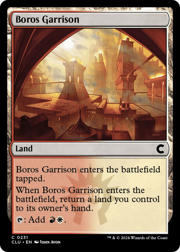 Boros Garrison [Ravnica: Clue Edition] | Good Games Cannington
