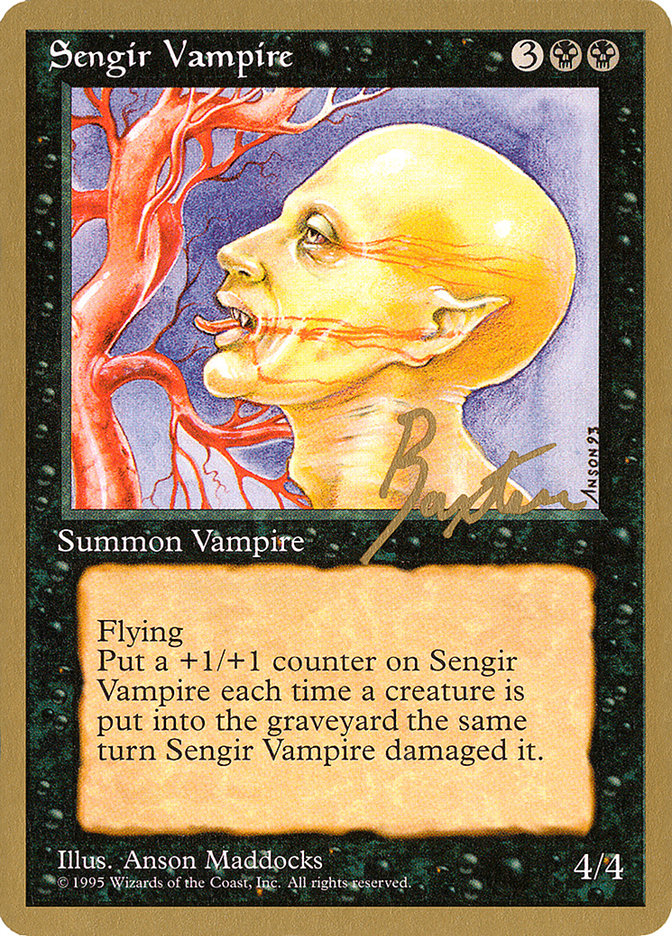 Sengir Vampire (George Baxter) [Pro Tour Collector Set] | Good Games Cannington