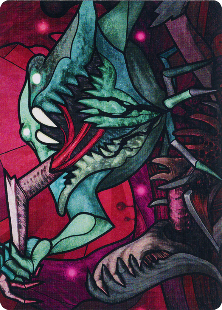 Yargle, Glutton of Urborg Art Card [March of the Machine Art Series] | Good Games Cannington