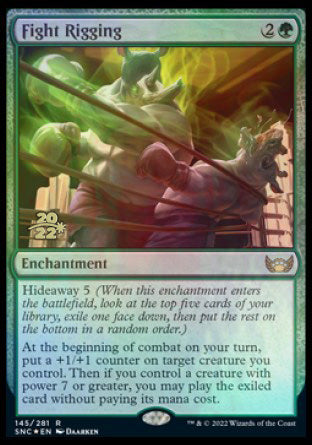 Fight Rigging [Streets of New Capenna Prerelease Promos] | Good Games Cannington
