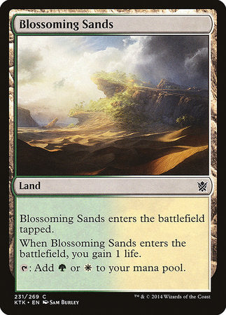 Blossoming Sands [Khans of Tarkir] | Good Games Cannington