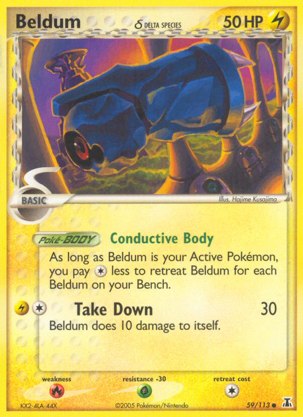 Beldum (59/113) (Delta Species) [EX: Delta Species] | Good Games Cannington