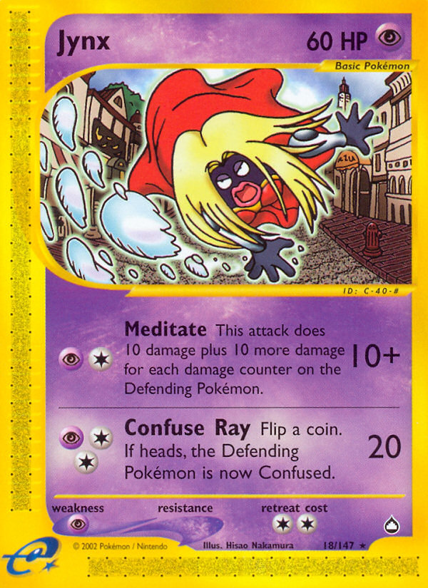 Jynx (18/147) [Aquapolis] | Good Games Cannington