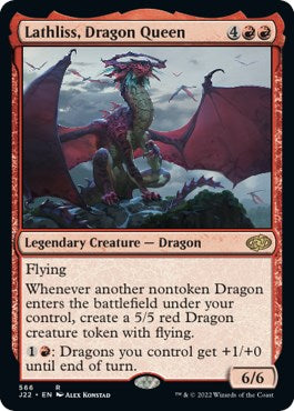 Lathliss, Dragon Queen [Jumpstart 2022] | Good Games Cannington