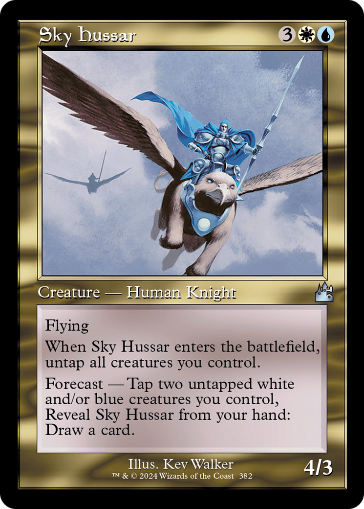 Sky Hussar (Retro Frame) [Ravnica Remastered] | Good Games Cannington