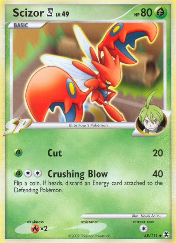Scizor (48/111) [Platinum: Rising Rivals] | Good Games Cannington