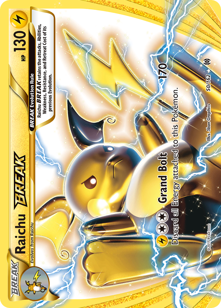Raichu BREAK (50/162) [XY: BREAKthrough] | Good Games Cannington