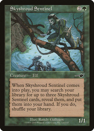 Skyshroud Sentinel [Nemesis] | Good Games Cannington