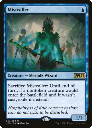 Mistcaller [Core Set 2019] | Good Games Cannington