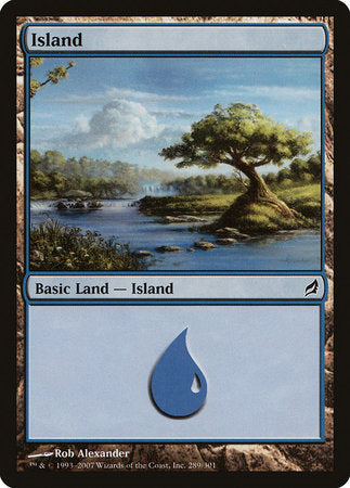 Island (289) [Lorwyn] | Good Games Cannington