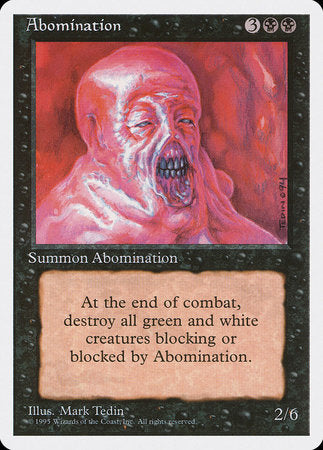 Abomination [Fourth Edition] | Good Games Cannington