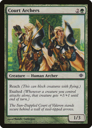 Court Archers [Shards of Alara] | Good Games Cannington