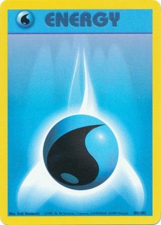 Water Energy (102/102) [Base Set Unlimited] | Good Games Cannington