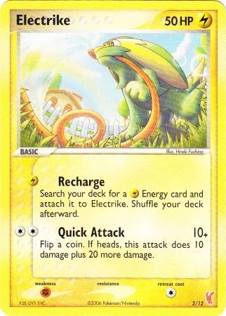 Electrike (2/12) [EX: Trainer Kit 2 - Plusle] | Good Games Cannington