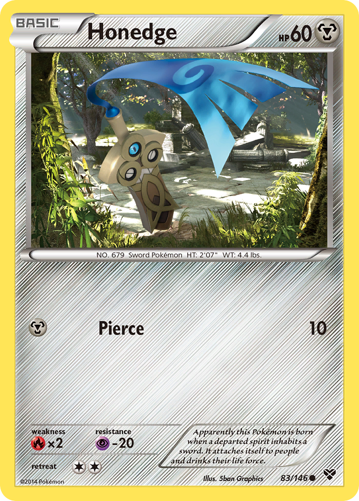 Honedge (83/146) [XY: Base Set] | Good Games Cannington