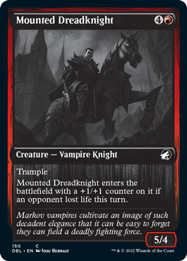 Mounted Dreadknight [Innistrad: Double Feature] | Good Games Cannington