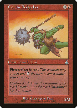 Goblin Berserker [Urza's Destiny] | Good Games Cannington