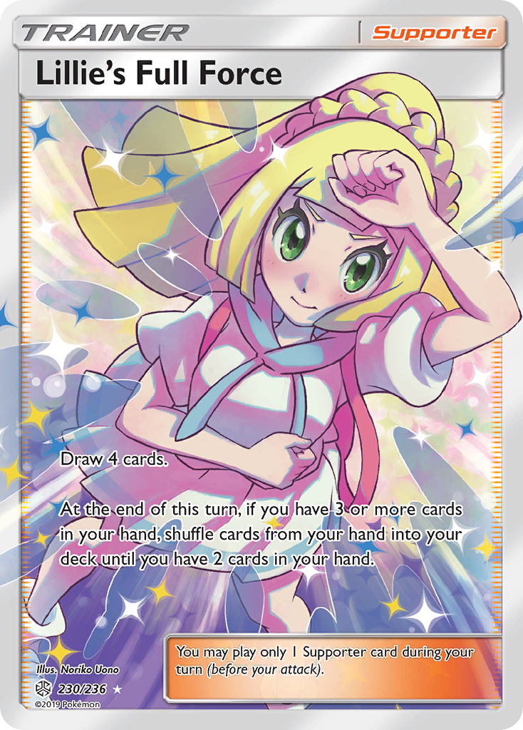 Lillie's Full Force (230/236) [Sun & Moon: Cosmic Eclipse] | Good Games Cannington