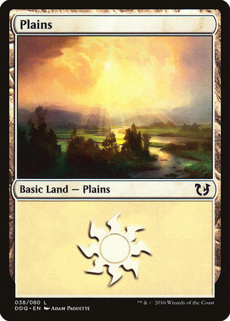 Plains (38) [Duel Decks: Blessed vs. Cursed] | Good Games Cannington