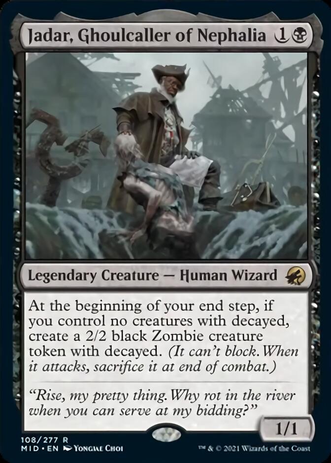 Jadar, Ghoulcaller of Nephalia [Innistrad: Midnight Hunt] | Good Games Cannington