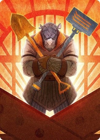 Mr. Orfeo, the Boulder Art Card [Streets of New Capenna Art Series] | Good Games Cannington
