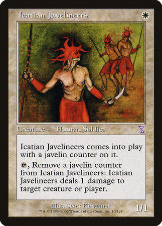 Icatian Javelineers [Time Spiral Timeshifted] | Good Games Cannington