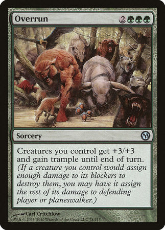 Overrun [Duels of the Planeswalkers] | Good Games Cannington
