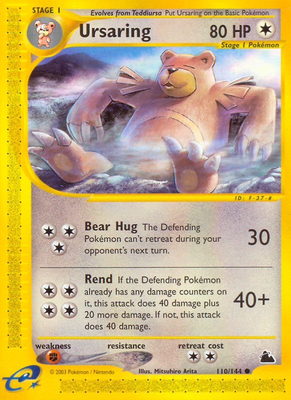 Ursaring (110/144) [Skyridge] | Good Games Cannington