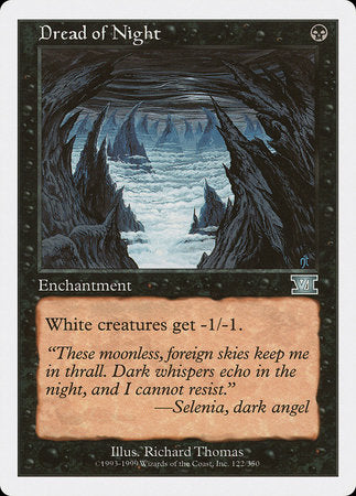 Dread of Night [Classic Sixth Edition] | Good Games Cannington