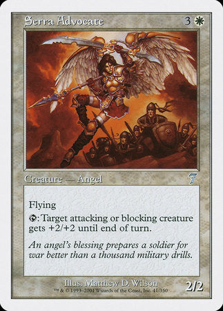 Serra Advocate [Seventh Edition] | Good Games Cannington