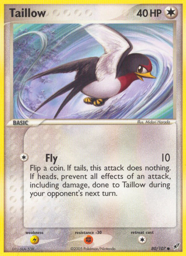 Taillow (80/107) [EX: Deoxys] | Good Games Cannington