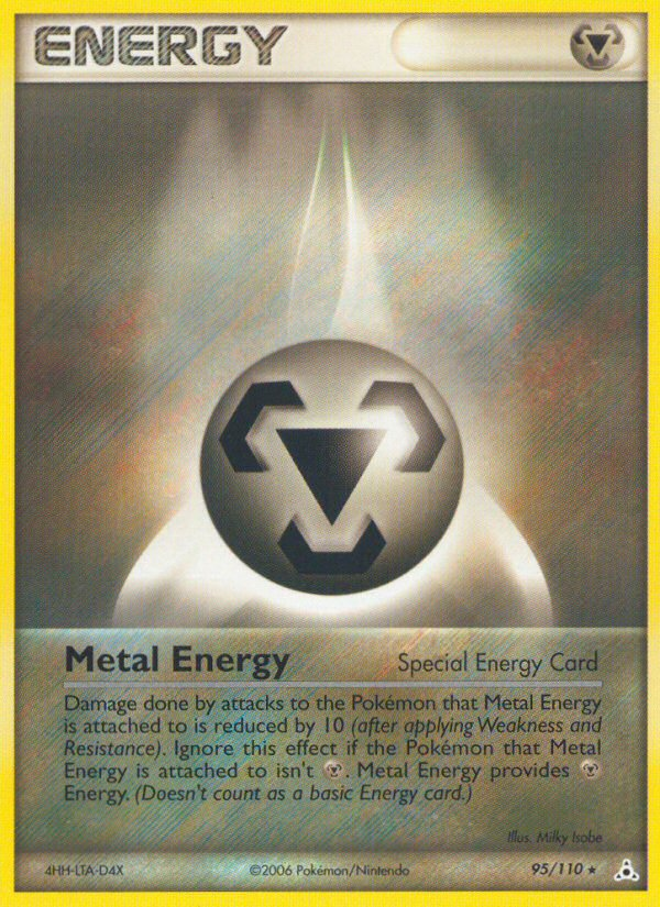 Metal Energy (95/110) [EX: Holon Phantoms] | Good Games Cannington