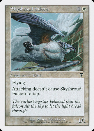 Skyshroud Falcon [Seventh Edition] | Good Games Cannington