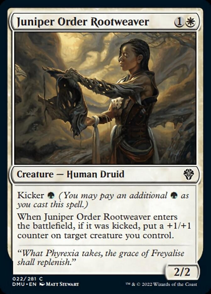 Juniper Order Rootweaver [Dominaria United] | Good Games Cannington