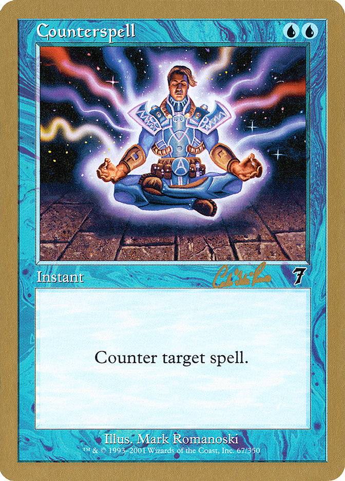 Counterspell (Carlos Romao) [World Championship Decks 2002] | Good Games Cannington