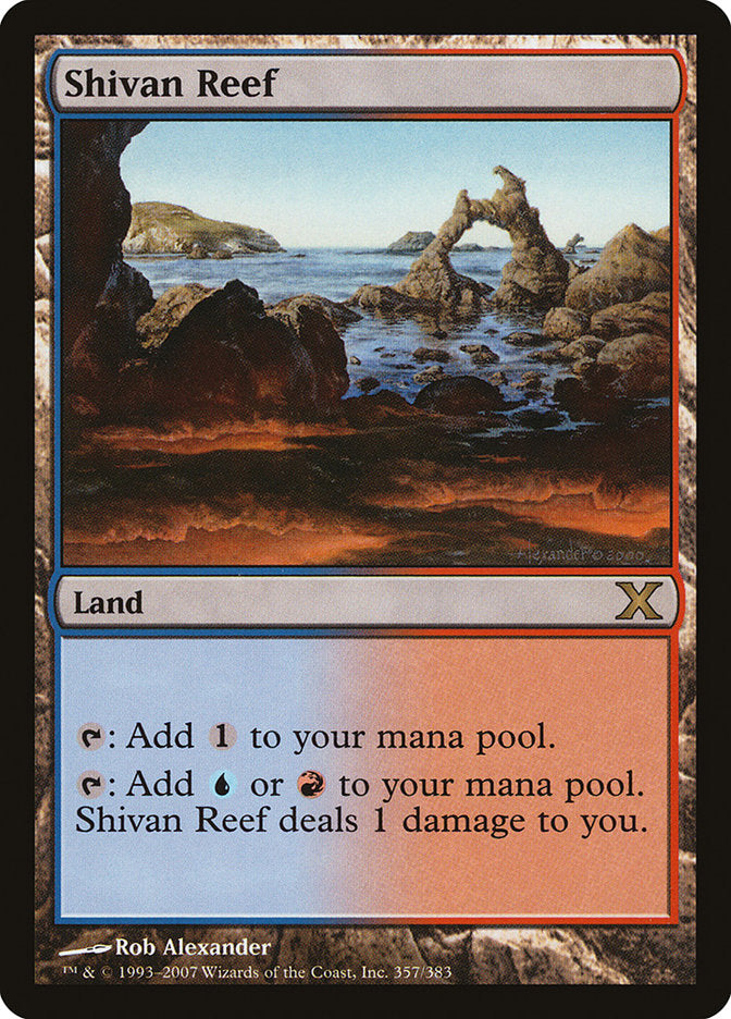 Shivan Reef [Tenth Edition] | Good Games Cannington