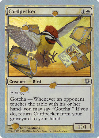 Cardpecker (Alternate Foil) [Unhinged] | Good Games Cannington