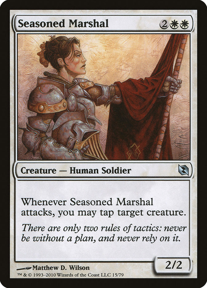Seasoned Marshal [Duel Decks: Elspeth vs. Tezzeret] | Good Games Cannington