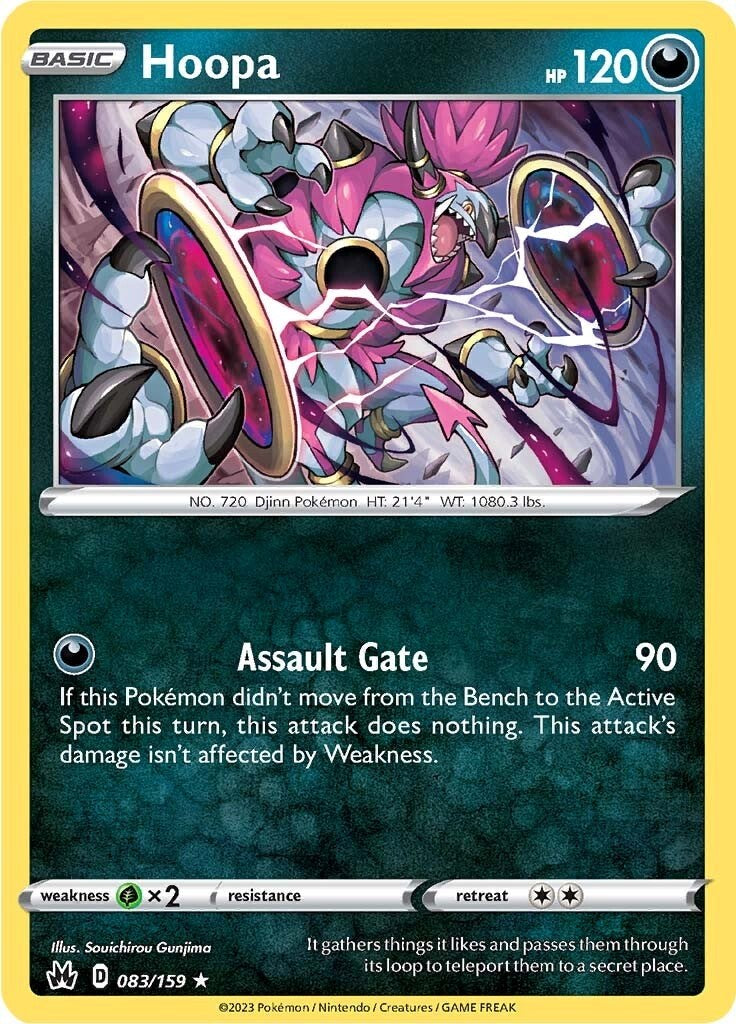 Hoopa (083/159) [Sword & Shield: Crown Zenith] | Good Games Cannington