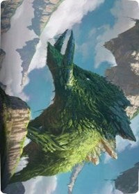 Yasharn, Implacable Earth Art Card [Zendikar Rising Art Series] | Good Games Cannington