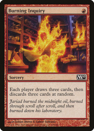 Burning Inquiry [Magic 2010] | Good Games Cannington