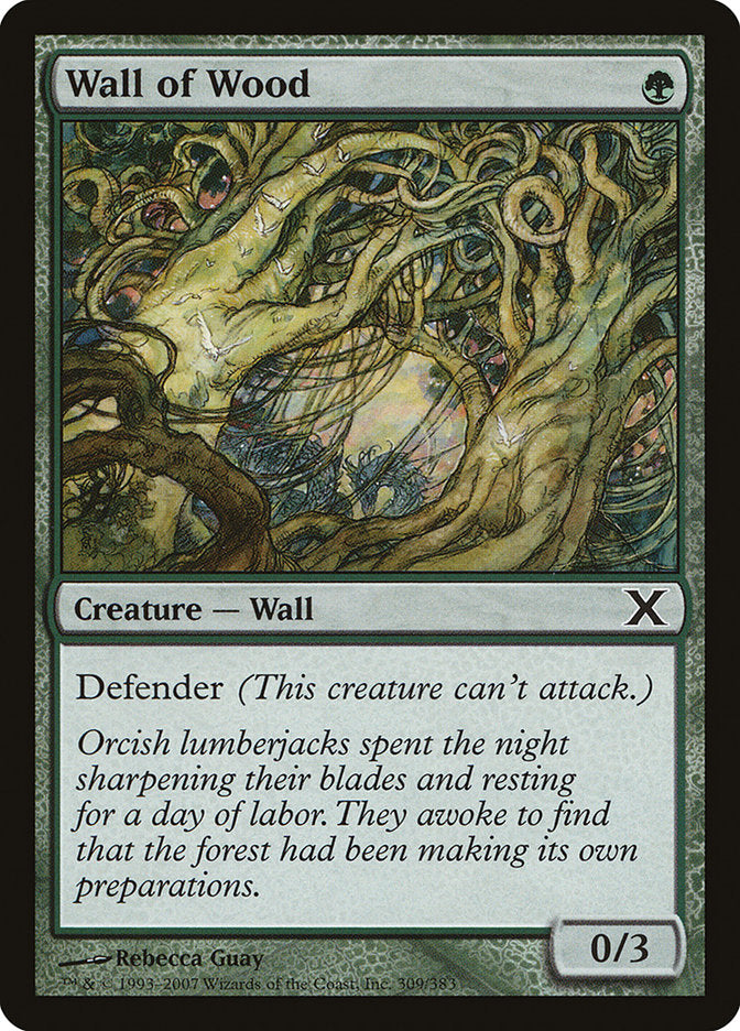 Wall of Wood [Tenth Edition] | Good Games Cannington
