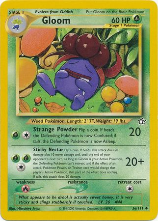 Gloom (36/111) [Neo Genesis Unlimited] | Good Games Cannington