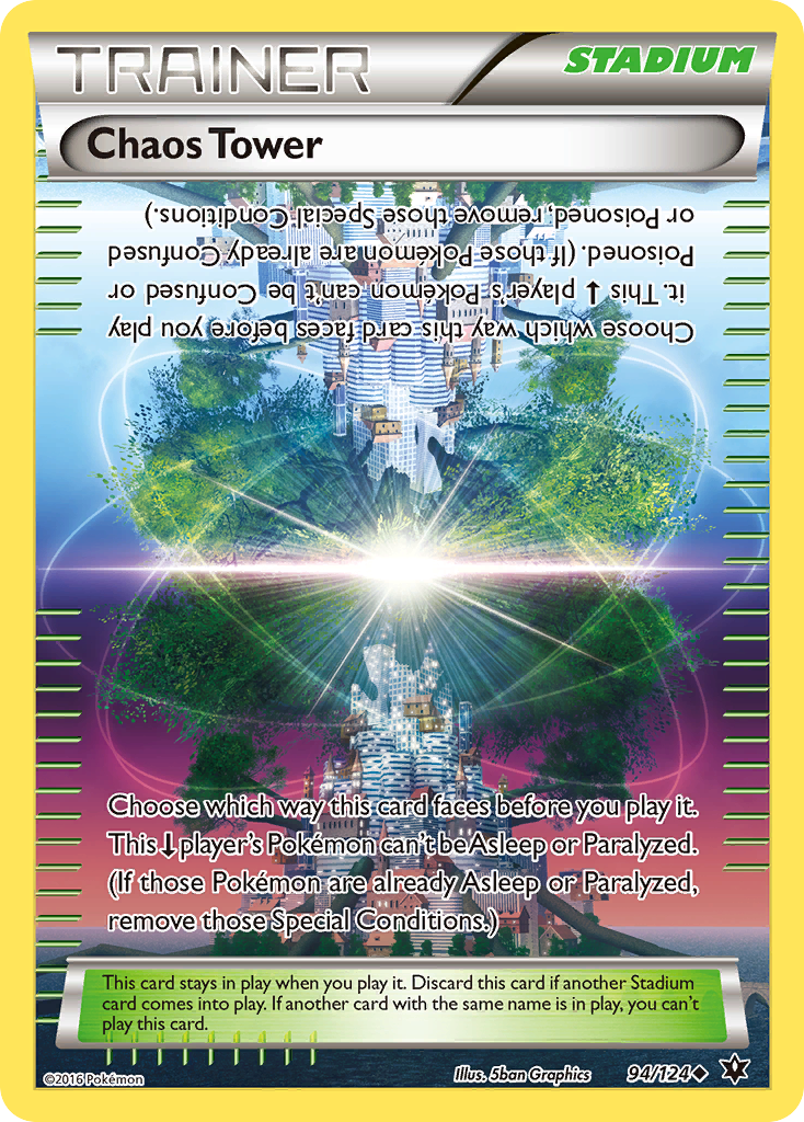 Chaos Tower (94/124) [XY: Fates Collide] | Good Games Cannington