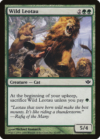 Wild Leotau [Conflux] | Good Games Cannington