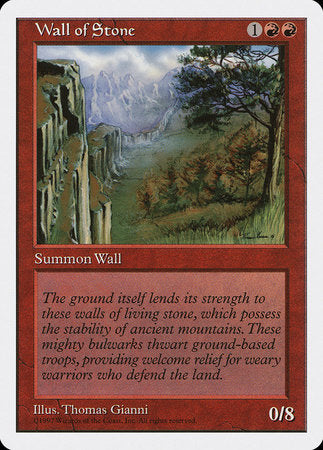 Wall of Stone [Fifth Edition] | Good Games Cannington