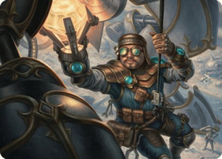 Powerstone Engineer Art Card [The Brothers' War Art Series] | Good Games Cannington