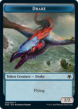 Soldier // Drake Double-Sided Token [Game Night: Free-for-All Tokens] | Good Games Cannington