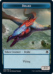 Soldier // Drake Double-Sided Token [Game Night: Free-for-All Tokens] | Good Games Cannington